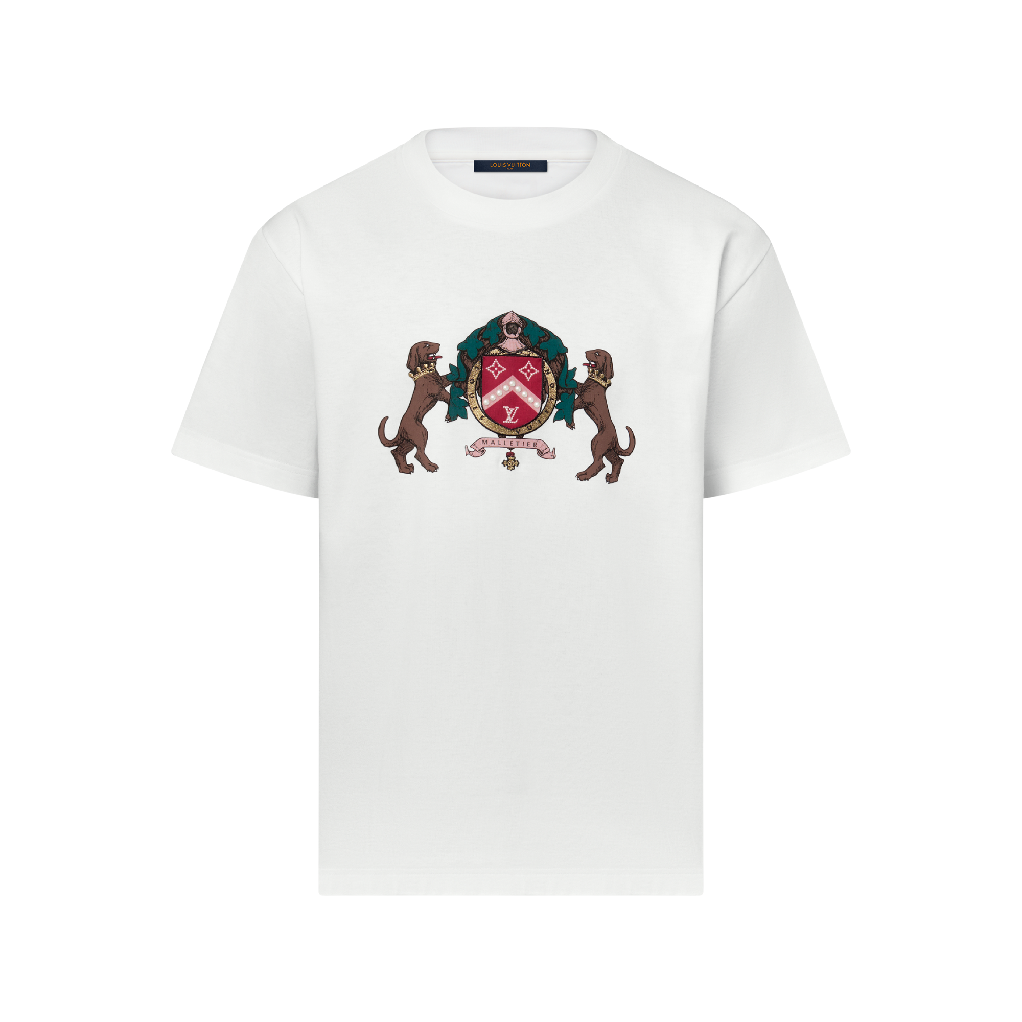 Embellished Cotton T-Shirt - Ready-to-Wear | LOUIS VUITTON